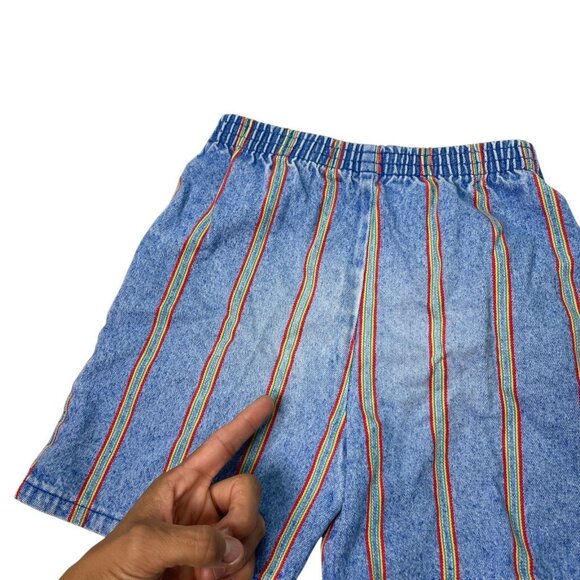 Vintage Healthtex Striped Shorts Toddler Boy Size 5 READ Details - Picture 4 of 8